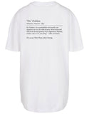 Bruebie - doppel printed "DU-Problem - Ladies´ Oversized Boyfriend Tee