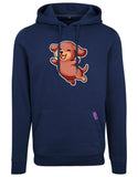 Turn Up - Heavy Hoody - Dachshund Dackel Pup Vibes