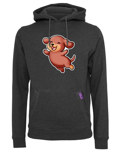 Turn Up - Heavy Hoody - Dachshund Dackel Pup Vibes