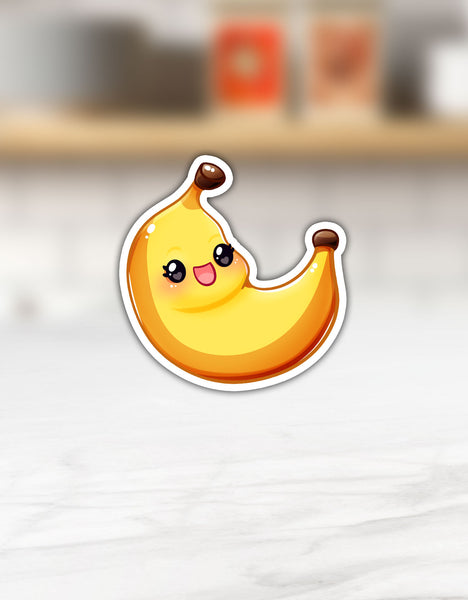 Kawaii Banana - Vinyl Sticker