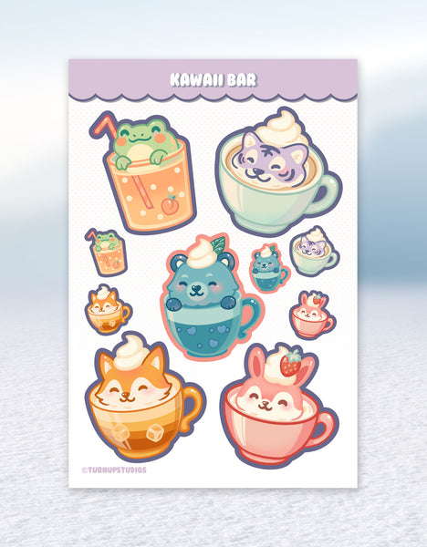 Kawaii Bar - Stickerbogen