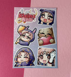 Kleine_Ana - Stickerbogen (6 Sticker)