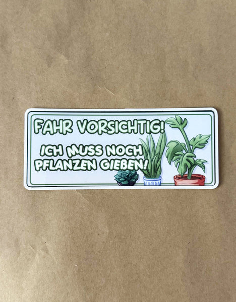 Turn Up Classic - Pflanzenfan - Sticker