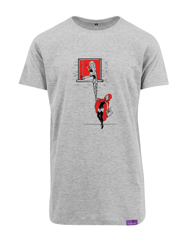 Grimmz’n’the Hood – Red Ridin‘ Hooker - Male Long Fit Shirt